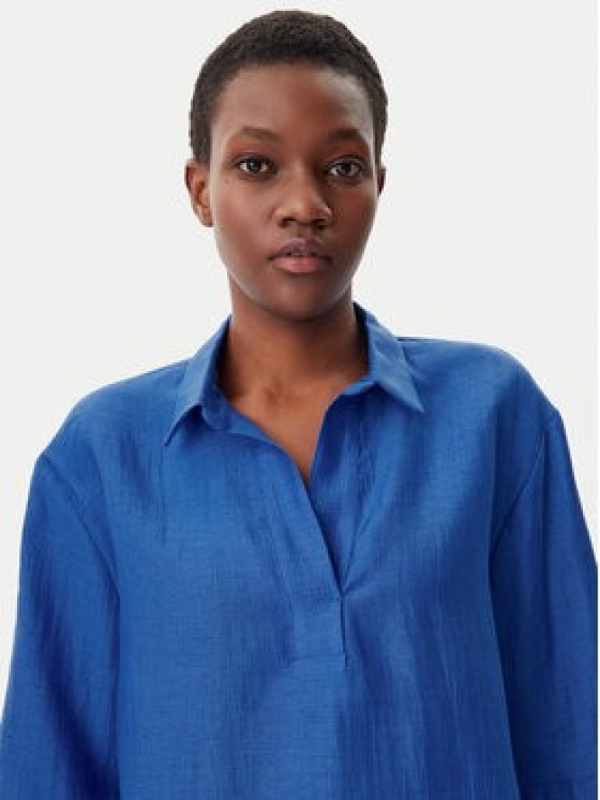 KAOS Bluzka RP1MR064 Niebieski Regular Fit