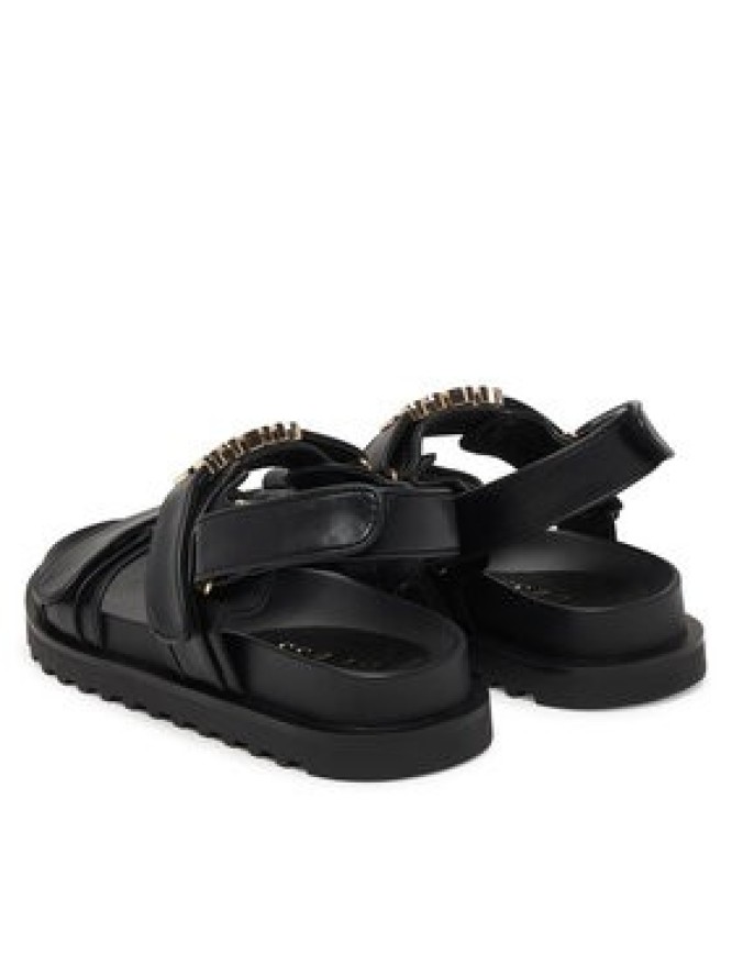 Guess Sandały FLJFBL ELE03 Czarny