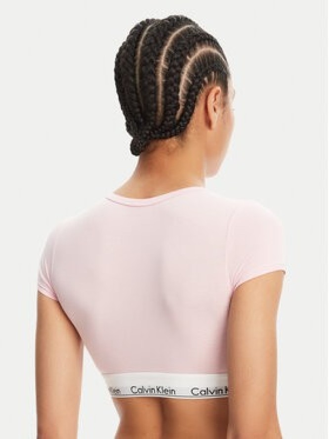 Calvin Klein Underwear T-Shirt LV00QF7213 Różowy Slim Fit