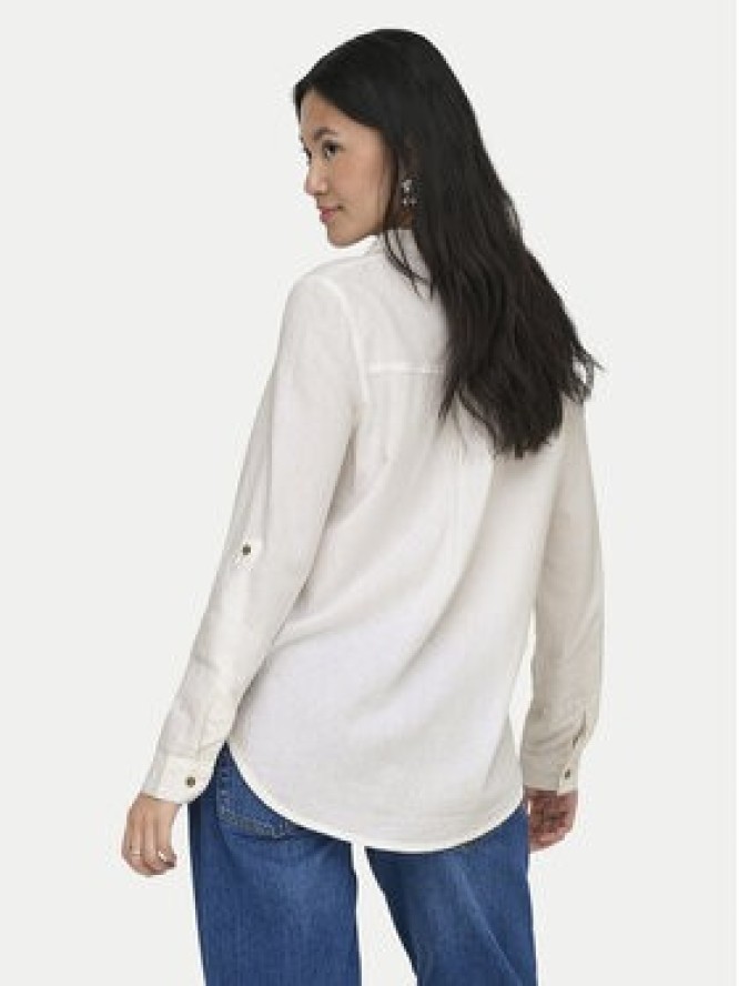 ONLY Koszula Goa 15363991 Biały Loose Fit