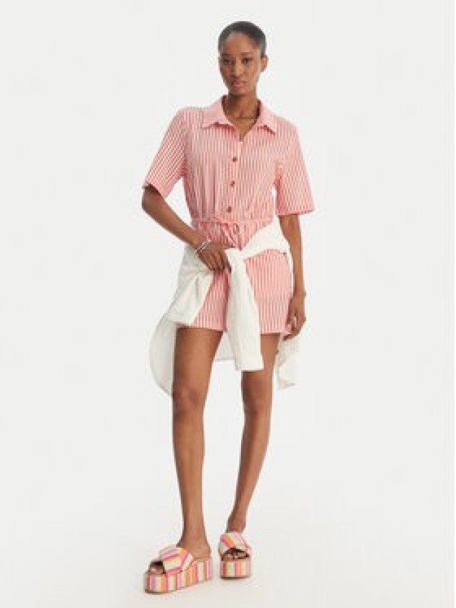 Roxy Kombinezon Real Tomorrow ERJWO03025 Różowy Regular Fit