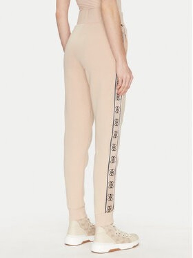 Guess Spodnie dresowe V2YB15 KB3P2 Beżowy Regular Fit