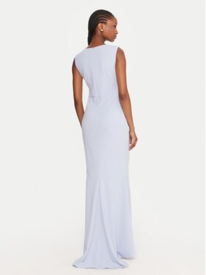 Rinascimento Sukienka wieczorowa CFC0123081003 Błękitny Regular Fit