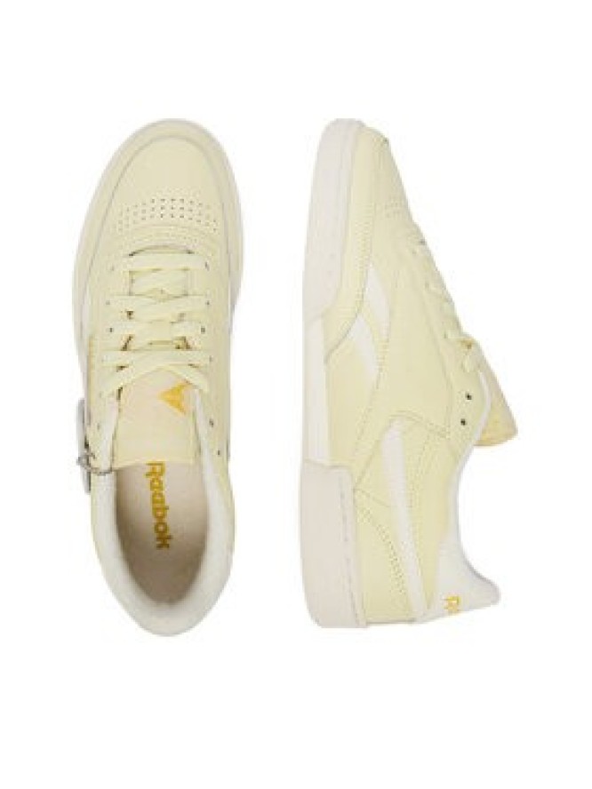 Reebok Sneakersy EO-CLUB C REVENGE 100260643 Żółty jasny