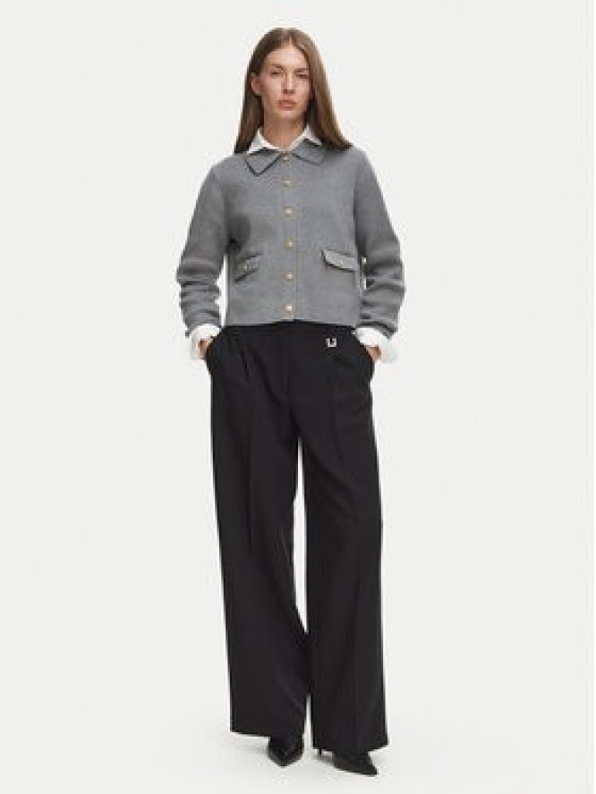 Tommy Hilfiger Kardigan WW0WW51426 Szary Regular Fit