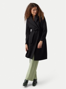 Vero Moda Płaszcz przejściowy Fortuneaya 10278330 Czarny Regular Fit