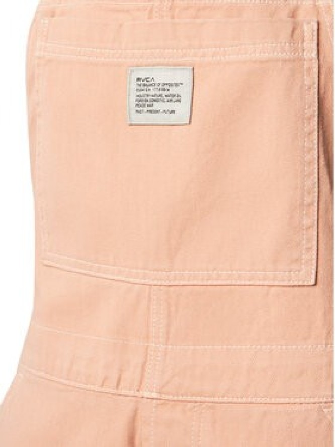 RVCA Ogrodniczki 23B091504 Różowy Relaxed Fit