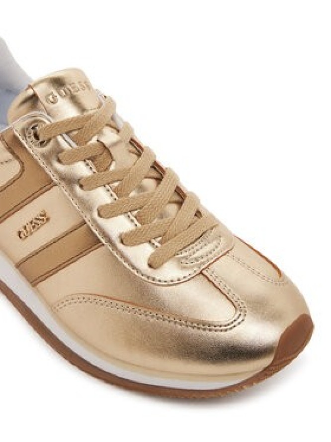 Guess Sneakersy FLTSAP LEM12 Złoty