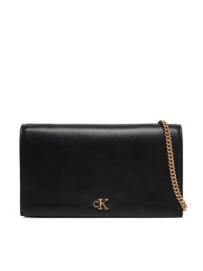 Calvin Klein Torebka Ck Wallet On Chain LV04F3319G Czarny