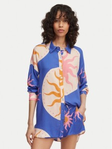 Maaji Koszula Dreambound PT2321CLS012 Niebieski Relaxed Fit