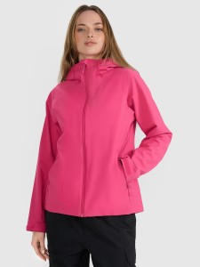 4F Kurtka przejściowa membrana 5000 damska - różowa XXL