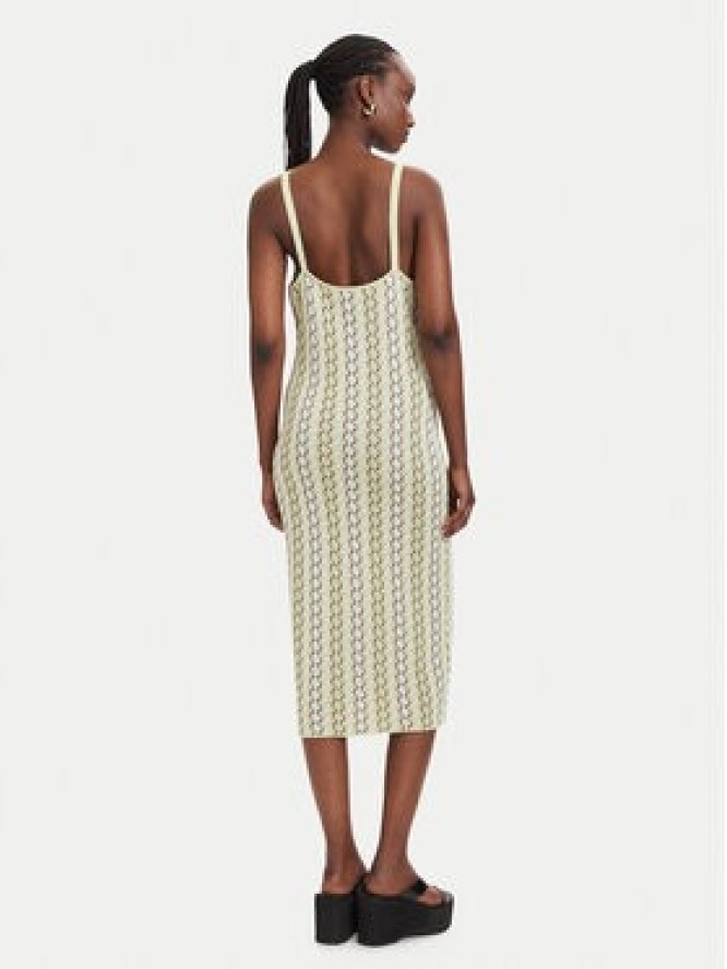 Fracomina Sukienka dzianinowa FS26SD5005K414F8 Żółty jasny Slim Fit