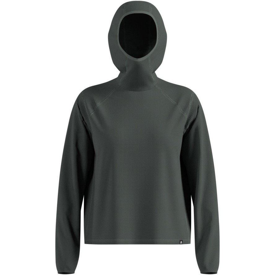 Bluza z kapturem Odlo Mid layer hoody CUBIC