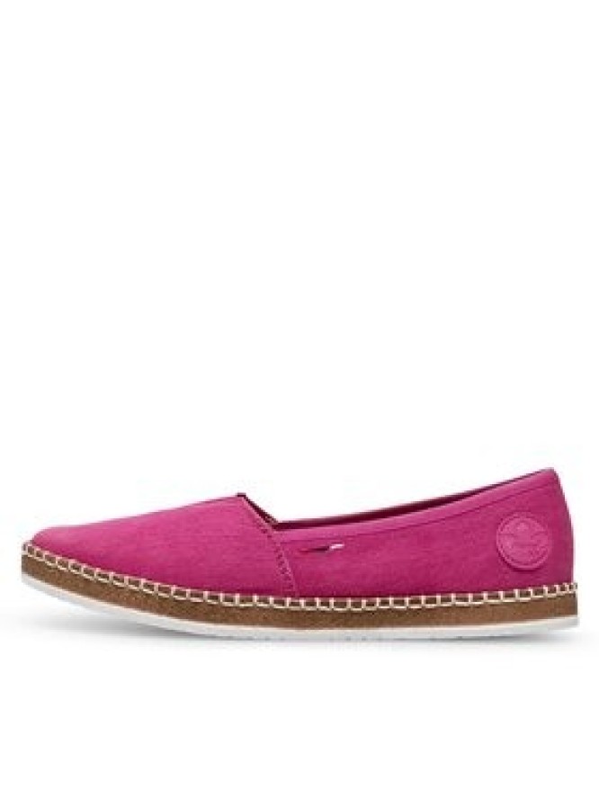 Rieker Espadryle M2278-31 Różowy