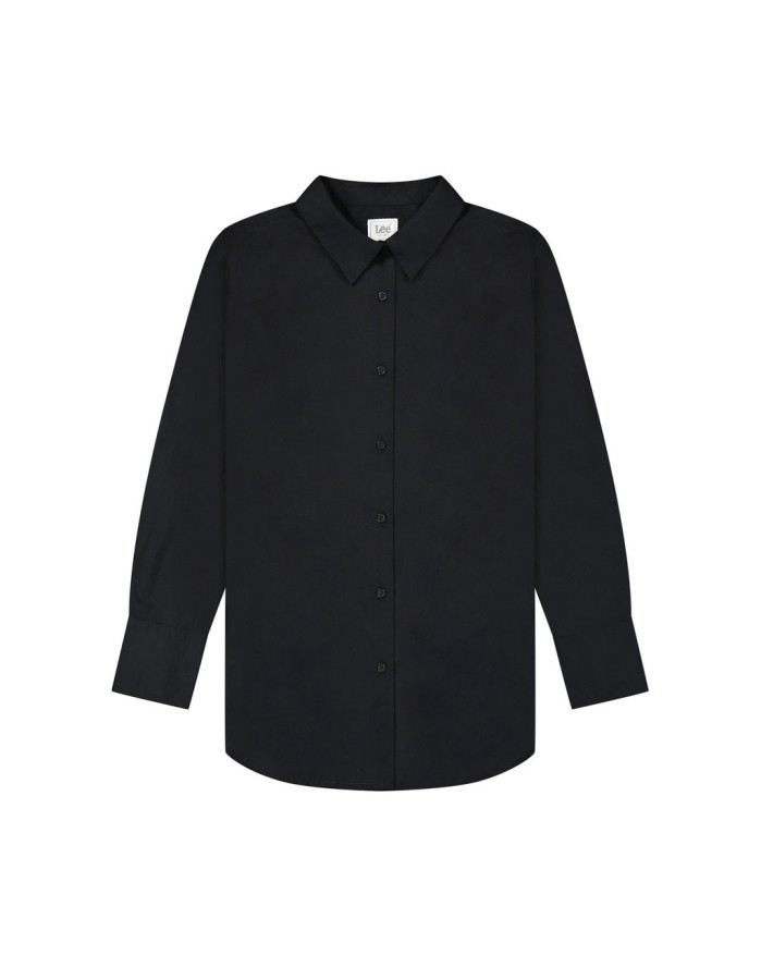 DAMSKA KOSZULA LEE CLASSIC SHIRT UNIONALL BLACK 112370961