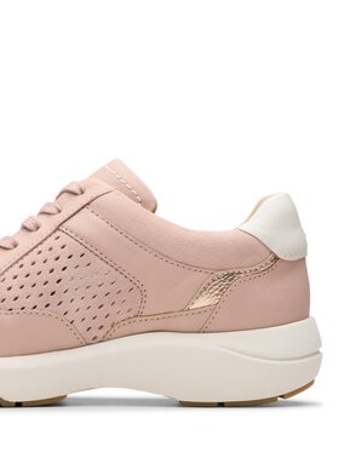 Clarks Sneakersy Tivoli Walk 26181465 Różowy
