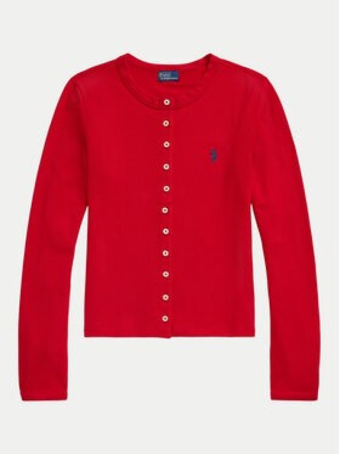 Polo Ralph Lauren Kardigan 211941175006 Czerwony Slim Fit