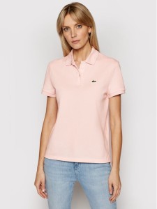 Lacoste Polo PF7839 Różowy Regular Fit
