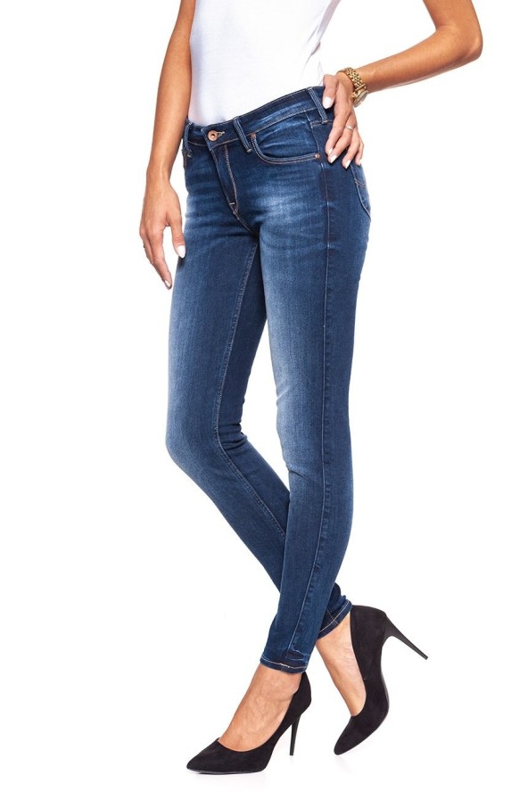 SPODNIE DAMSKIE LEE SCARLETT NIGHT PORTER L526GCIU 112145237