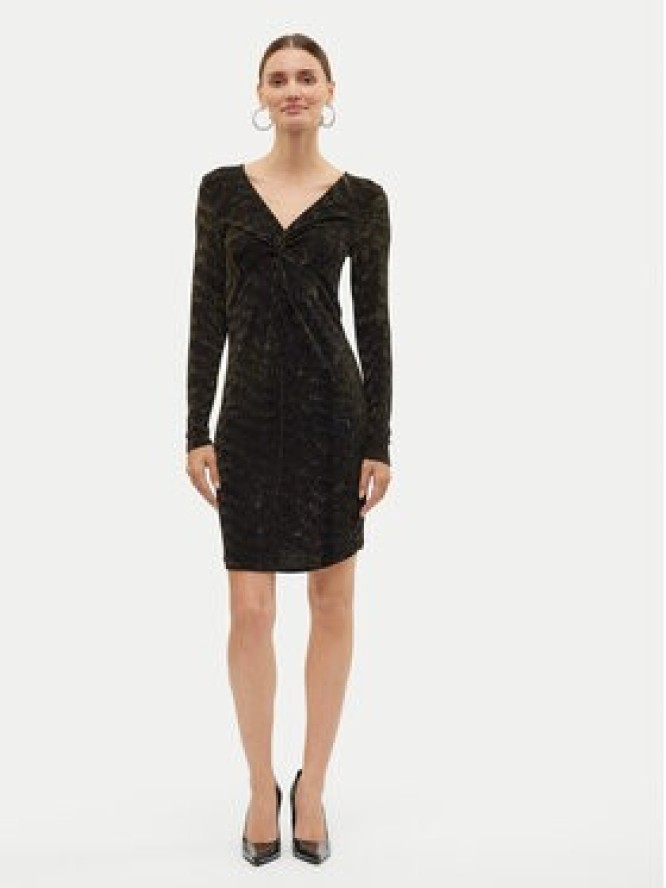 Vero Moda Sukienka koktajlowa Lucy 10316745 Brązowy Slim Fit