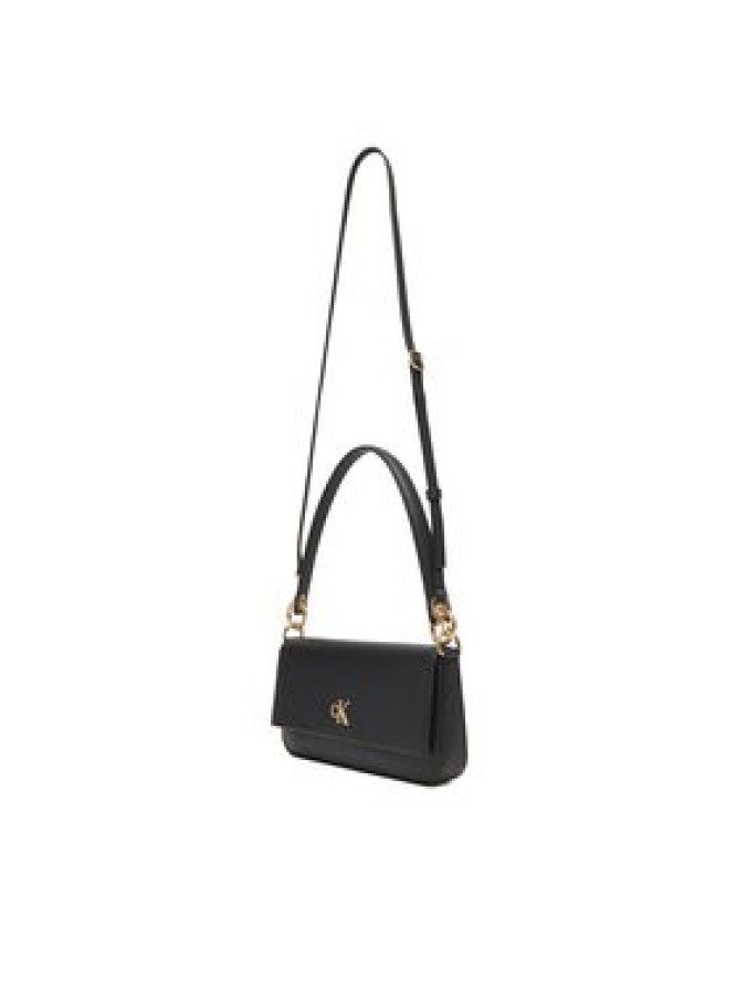Calvin Klein Jeans Torebka Minimal Monogram Shoulder Pouch LV04K3161G Czarny