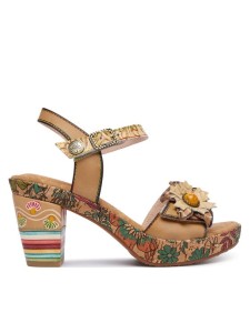 Laura Vita Sandały Nellao 31 Beżowy