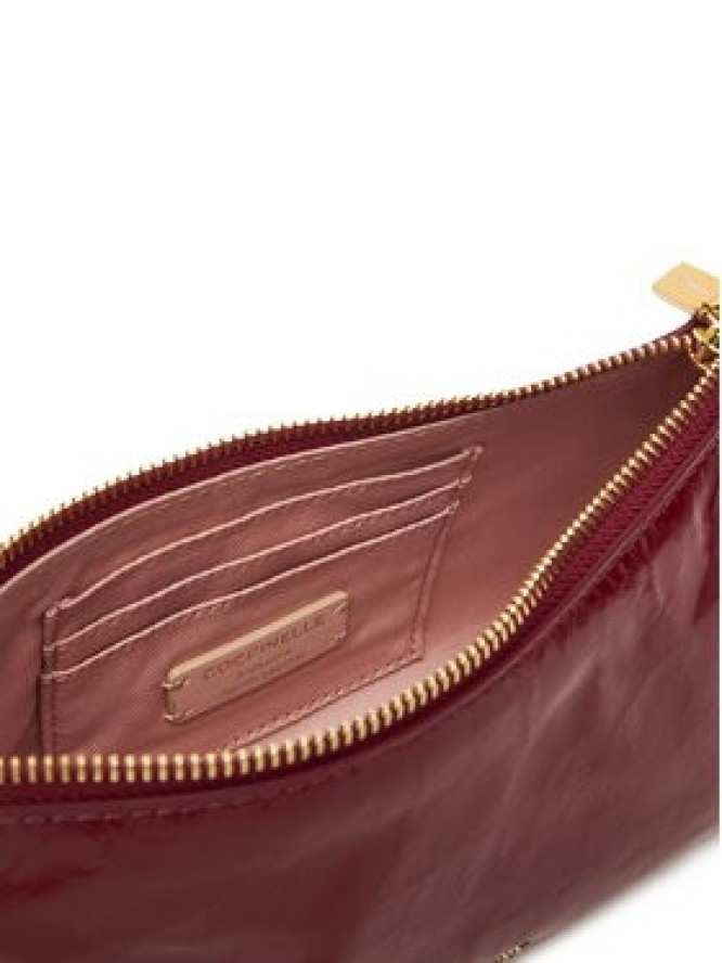 Coccinelle Torebka THJ Coccinelle Aura Shiny E5 THJ 55 01 01 Bordowy