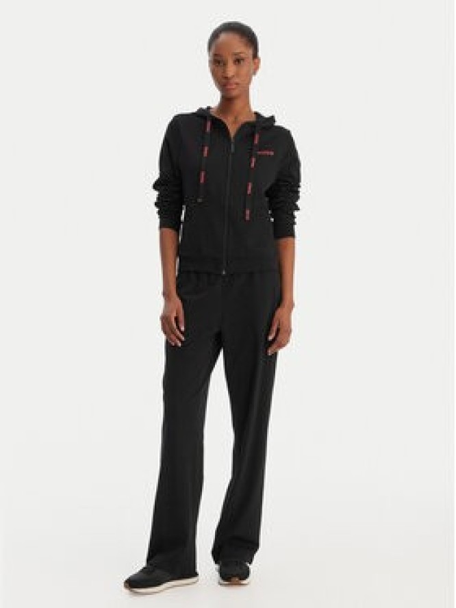 HUGO Bluza 50556350 Czarny Regular Fit