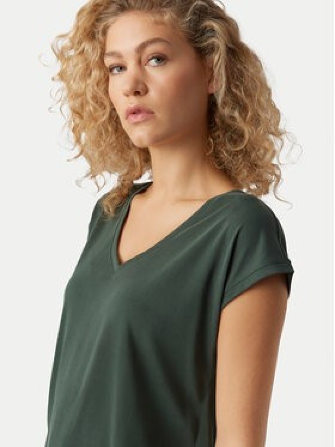 Vero Moda T-Shirt Filli 10247666 Zielony Regular Fit