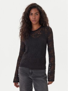 Vero Moda Bluzka Kanya 10336176 Czarny Regular Fit