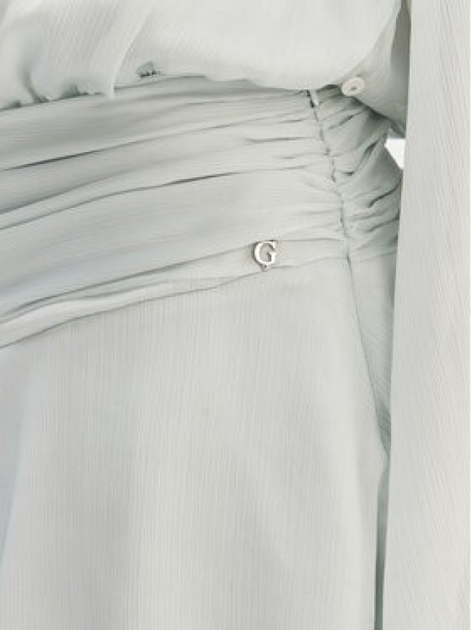 Guess Sukienka koktajlowa W6GK46 W1931 Zielony Regular Fit