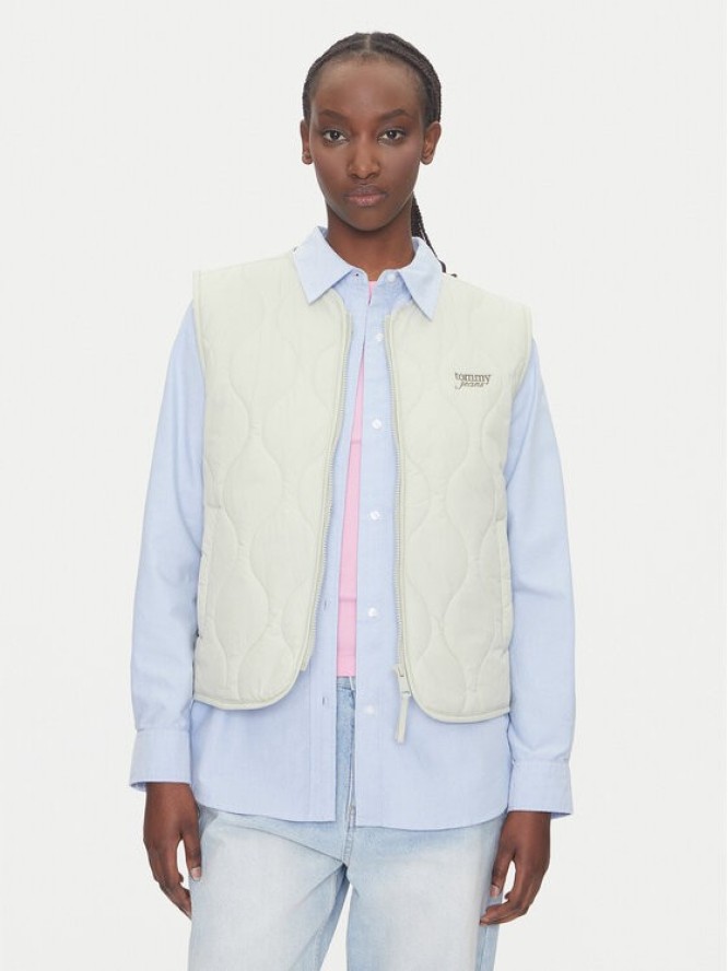 Tommy Jeans Bezrękawnik Onion DW0DW21184 Zielony Regular Fit