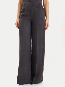 Guess Spodnie materiałowe W5YB02 WH5N2 Czarny Regular Fit