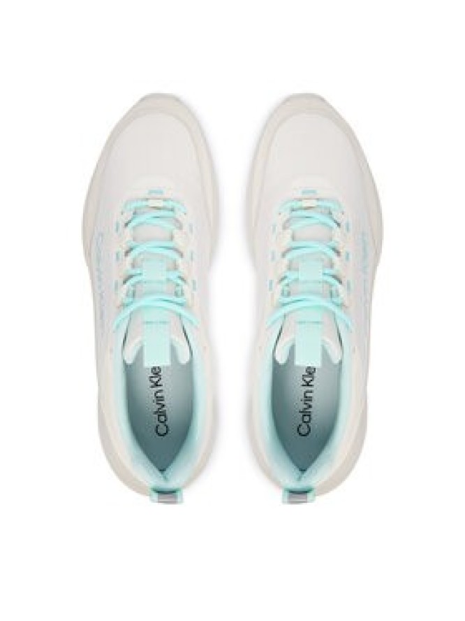 Calvin Klein Sneakersy Light Eva Run Ess Lac Ny-Su Wmn HW0HW03293 Biały