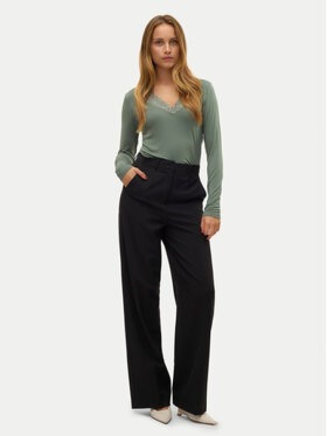 Vero Moda Bluzka Rosa 10298832 Zielony Regular Fit