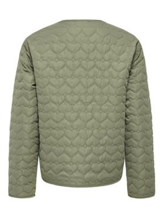 ONLY Kurtka przejściowa Heart 15366265 Zielony Regular Fit