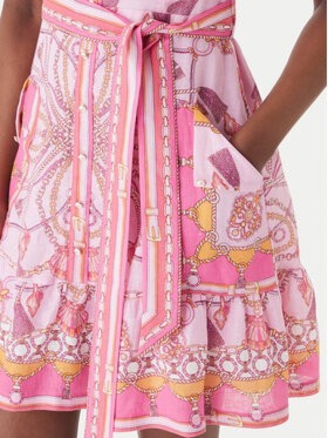 Hale Bob Sukienka letnia Aula 61SG670A Różowy Regular Fit