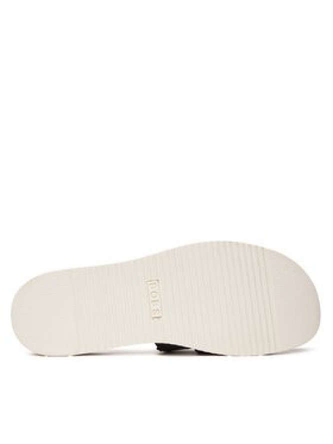 Skechers Klapki BOBS Desert Kiss Low-Peak Look 114707/BLK Czarny