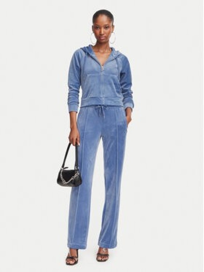 Juicy Couture Bluza Madison JCWAS225306 Niebieski Slim Fit