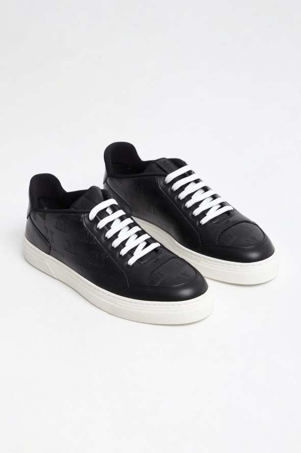 Sneakersy damskie skórzane Damiersneaker MAX MARA ACCESSORI