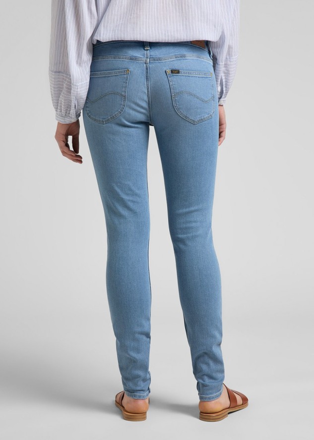 LEE SCARLETT DAMSKIE SPODNIE JEANSOWE MID CHARLY L526QDUG 112145241