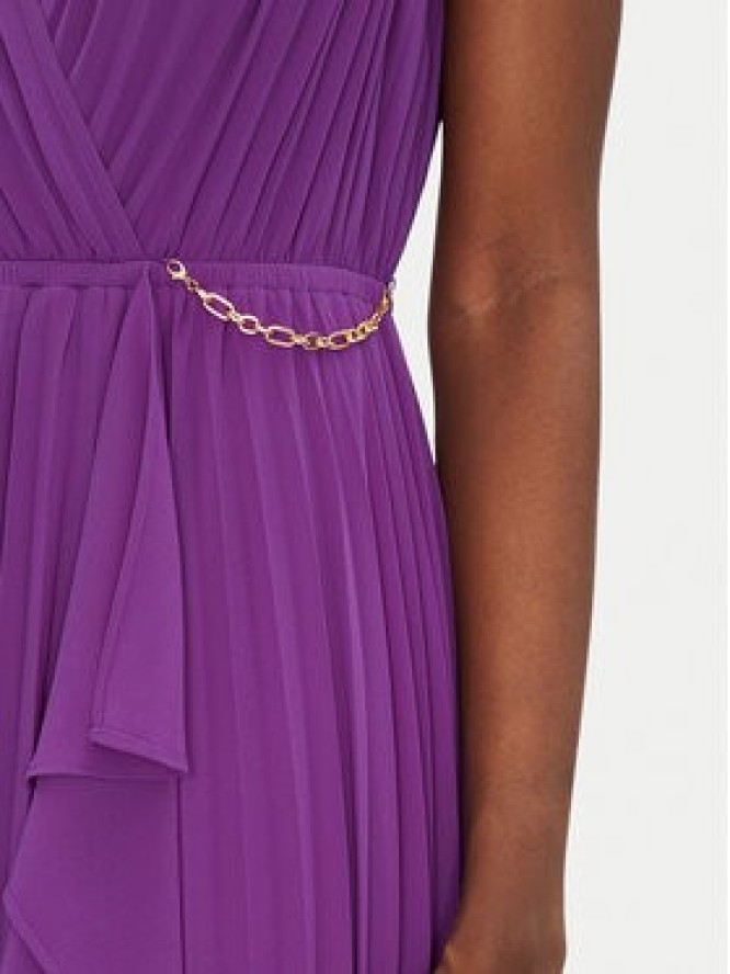 Morgan Sukienka koktajlowa 251-ROSYTA M Fioletowy Regular Fit