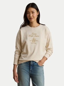LAUREN RALPH LAUREN Bluza 200P13944002 Kremowy Regular Fit