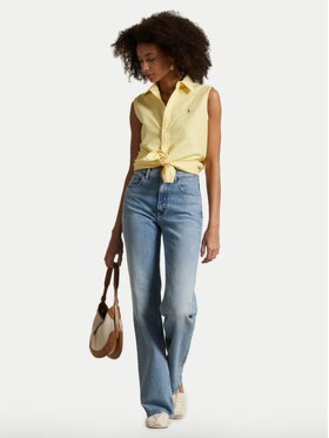 Polo Ralph Lauren Koszula 211968896004 Żółty Classic Fit