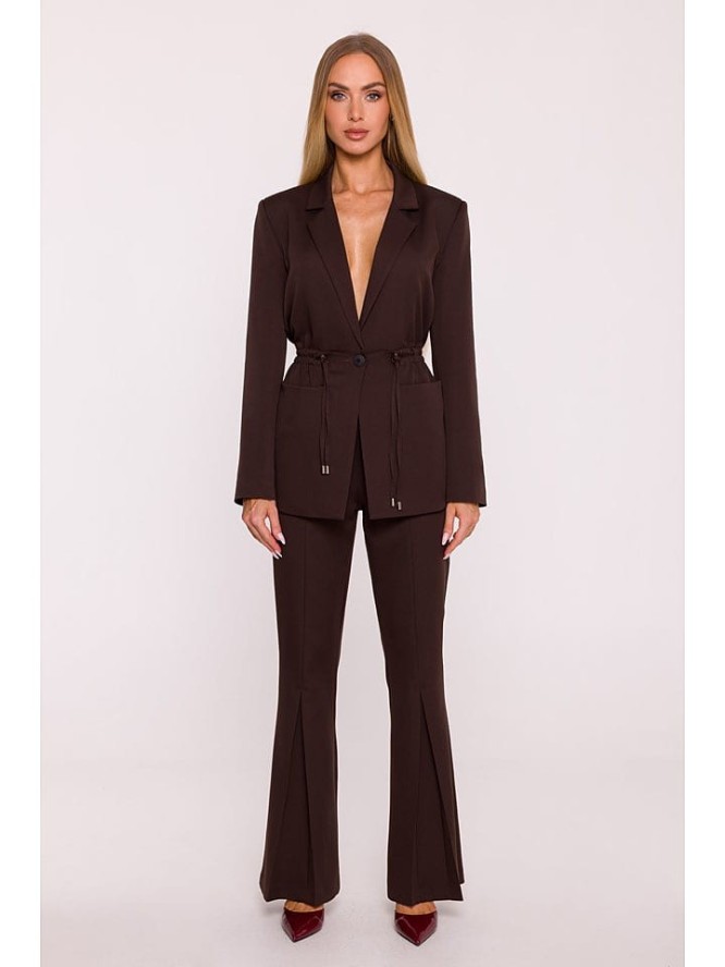 made of emotion Blezer w kolorze brązowym rozmiar: XXL