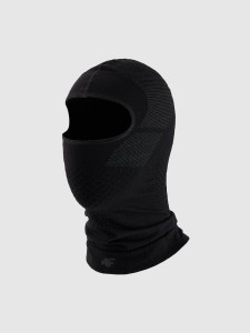 4F Kominiarka z wełną merino uniseks - czarna S/M