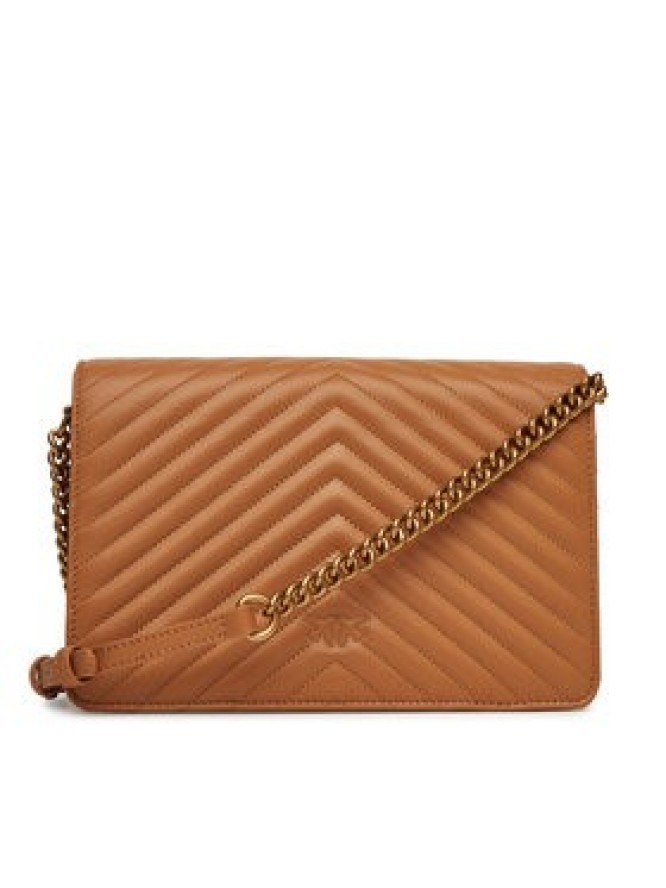 PINKO Torebka Love Click Classic PE 25 PLTT 100063 A0GK Brązowy