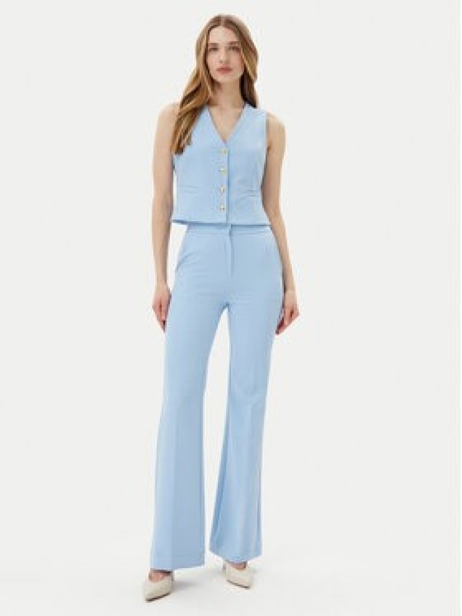 Maryley Kamizelka 25EB128/43MA Błękitny Regular Fit