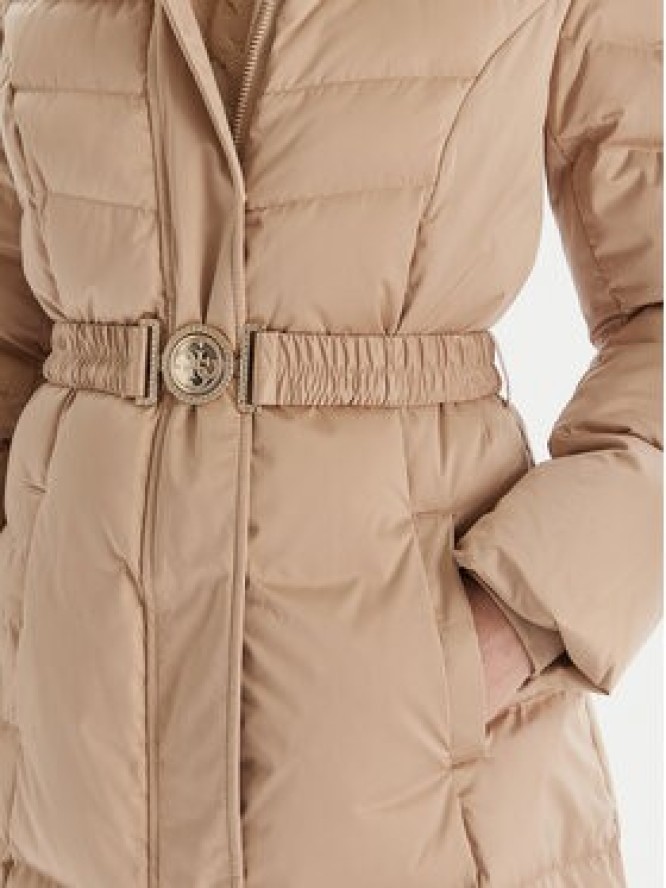 Guess Kurtka puchowa W5BL29 W2802 Beżowy Regular Fit