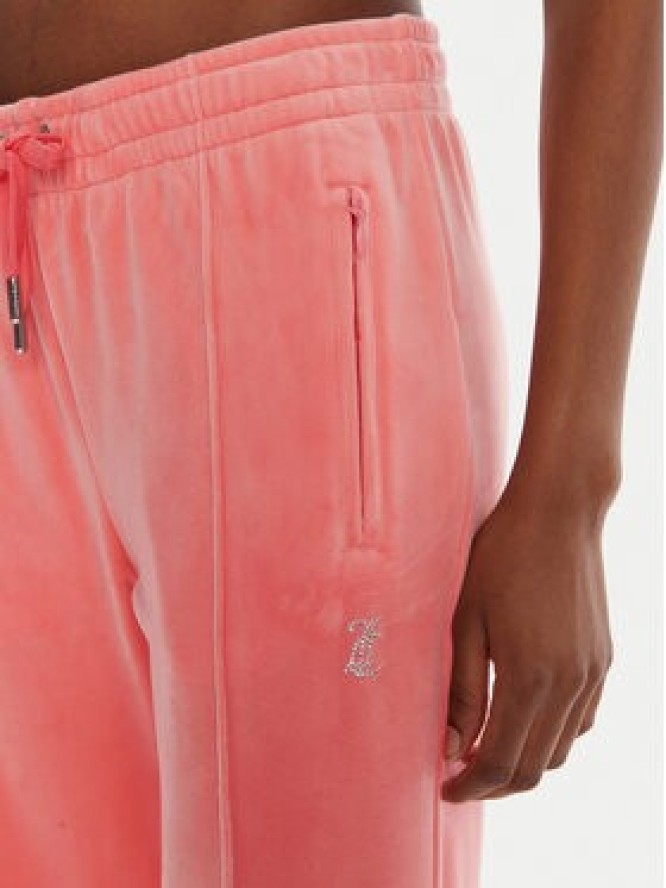 Juicy Couture Spodnie dresowe Tina JCAPW045 Pomarańczowy Regular Fit